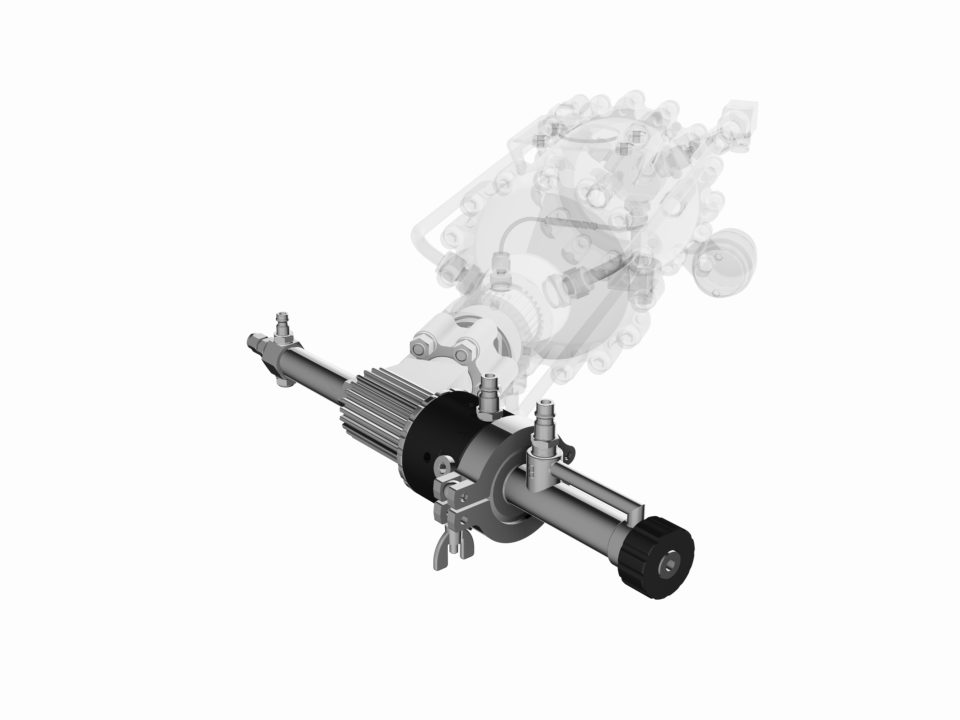 Impact Innovations Cooled Powder Injector Kit_003 for cold spraying