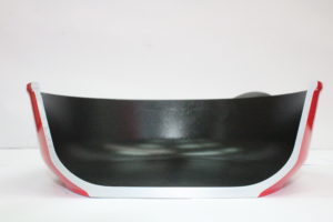 Coated induction cookware using cold spray